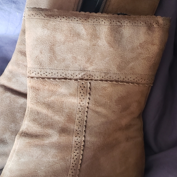 Brown leather bandalino boots - Picture 2 of 8